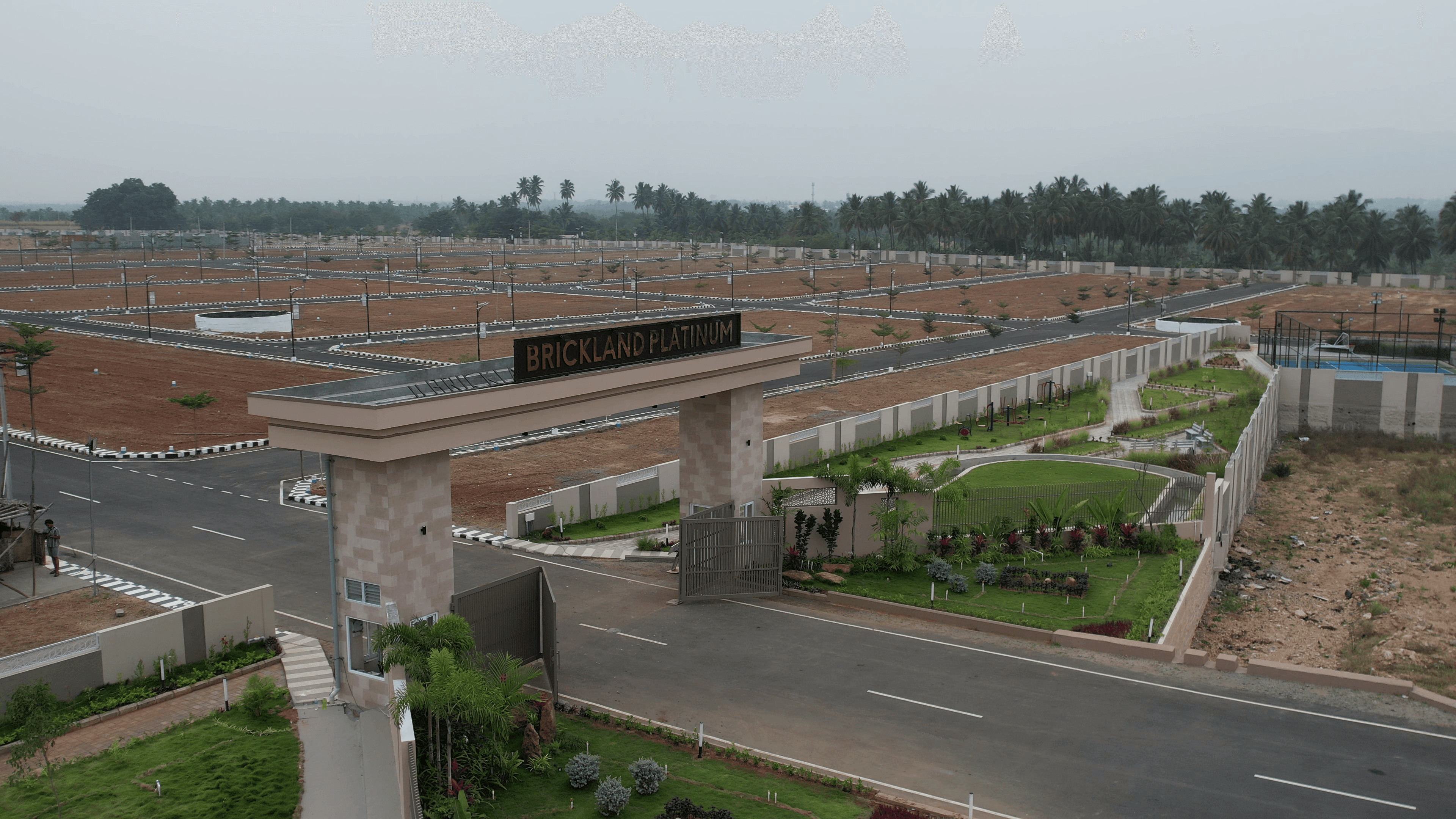 Brickland Platinum gated community plots and villas in Bilichi, Coimbatore